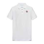 Polo met logopatch Canada Goose , White , Heren