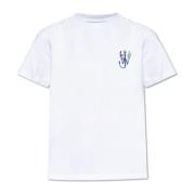 Logo T-shirt JW Anderson , White , Dames