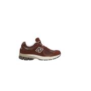 Bruine Suède Lage Sneaker New Balance , Brown , Heren