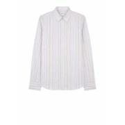 Gestreept Multi Pastel Overhemd Paul Smith , White , Heren