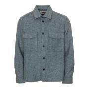 Klassiek Overshirt Gunray Drykorn , Blue , Heren