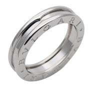 Pre-owned White Gold rings Bvlgari Vintage , Gray , Dames