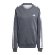 Essentials Fleece 3-Stripes Sweatshirt - Grijs Adidas , Gray , Dames