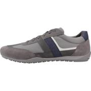 Casual Sneakers voor Mannen Geox , Gray , Heren