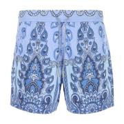 Stijlvolle bedrukte zwemshorts Etro , Blue , Heren