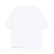 Zware Witte Katoenen Atelier Tee Séfr , White , Heren