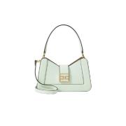 Mint Trapeziumvormige Tas met Knoopsluiting Elisabetta Franchi , Green...