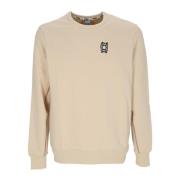 Geborduurde Lichtgewicht Crewneck Sweatshirt Puma , Black , Heren