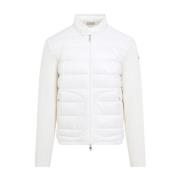 Witte Cardigan Sweater voor Vrouwen Moncler , White , Heren