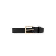 Leren riem Dsquared2 , Black , Heren