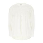 Stijlvolle Top voor Trendy Looks Isabel Marant Étoile , White , Dames