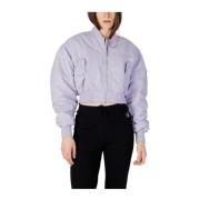 Paarse Polyamide Jas Dames Collectie Calvin Klein Jeans , Purple , Dam...