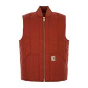 Nylon Vest Liner in Baksteen Carhartt Wip , Red , Heren