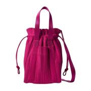 Geplooide Handtas Issey Miyake , Pink , Dames