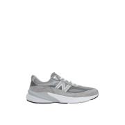 Grijze Suède en Mesh Sneakers New Balance , Gray , Heren