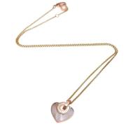 Pre-owned Rose Gold necklaces Bvlgari Vintage , Pink , Dames