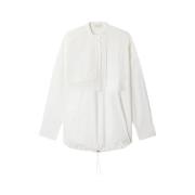 Witte Katoenen Zeemansstijl Blouse Mes Demoiselles , White , Dames