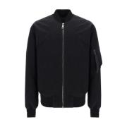 Gewatteerd jack met afneembare kraag Dolce & Gabbana , Black , Heren