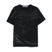 Zwarte Crew Neck T-shirts en Polos Alexander Wang , Black , Heren