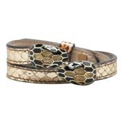 Pre-owned Leather bracelets Bvlgari Vintage , Multicolor , Dames