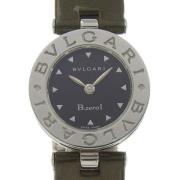 Pre-owned Stainless Steel watches Bvlgari Vintage , Black , Dames