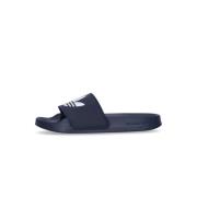 Ultra-zachte synthetische sliders met logo Adidas , Blue , Unisex