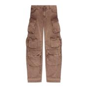 Jeans met zakken The Attico , Brown , Dames