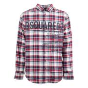 Casual Shirts Dsquared2 , Red , Heren