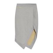 Rok met logo The Attico , Gray , Dames