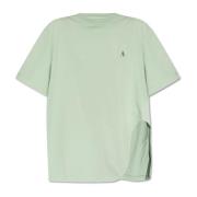 T-shirt met logo The Attico , Green , Dames