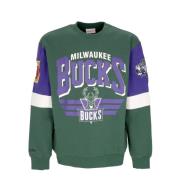 Milwaukee Bucks NBA Sweatshirt Mitchell & Ness , Green , Heren