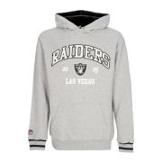 Lasrai Lichtgewicht Hoodie met Raiders logo New Era , Gray , Heren