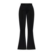 Zwarte broek voor vrouwen The Attico , Black , Dames