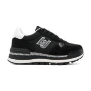 Zwarte Sneakers voor Vrouwen Aw24 Liu Jo , Black , Dames