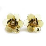 Pre-owned Pearl earrings Chanel Vintage , Multicolor , Dames