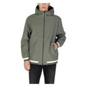 Hooded Full-Zip Jacket Replay , Green , Heren