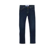 Regular Fit Lage Taille Jeans Jacob Cohën , Blue , Heren