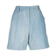 Casual Denim Shorts voor Vrouwen Ermanno Scervino , Blue , Dames