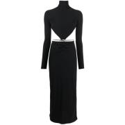 Midi Dresses Amazuin , Black , Dames