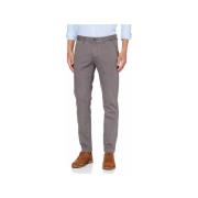 Tapered Leg Regular Fit Casual Broek Marc O'Polo , Gray , Heren