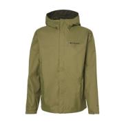 Nylon Waterdichte Jas Columbia , Green , Heren