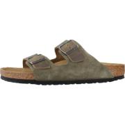 Stijlvolle Flip Flops voor de Zomer Birkenstock , Green , Heren