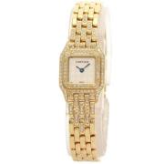 Pre-owned Yellow Gold watches Cartier Vintage , Yellow , Dames