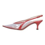 Met Hak Rood Casadei , Red , Dames