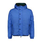 Omkeerbare geïsoleerde jas met capuchon Moncler , Blue , Heren