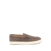 Moderne Suède Sneakers met Casual Stijl Brunello Cucinelli , Brown , H...