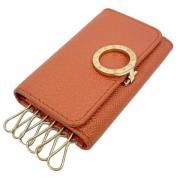 Pre-owned Leather key-holders Bvlgari Vintage , Brown , Unisex