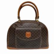 Pre-owned Leather handbags Celine Vintage , Brown , Dames