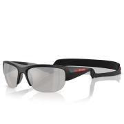 Zonnebril Linea Rossa Model A01S Prada , Black , Heren