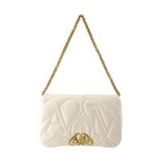 Leather shoulder-bags Alexander McQueen , Beige , Dames